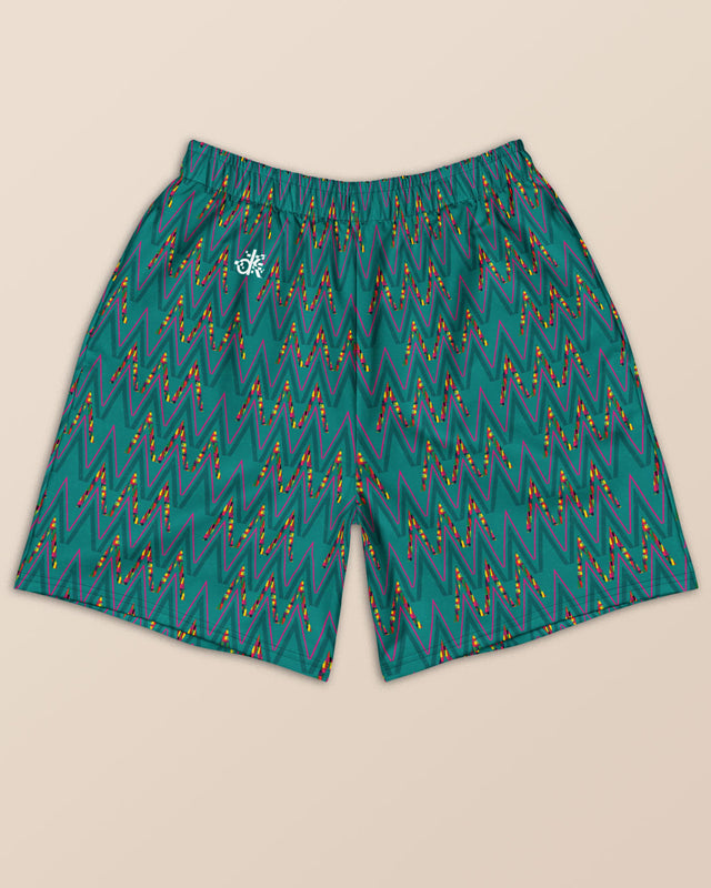 All-Over Print Unisex Athletic Long Shorts