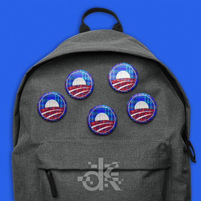 Obama Kente Pins