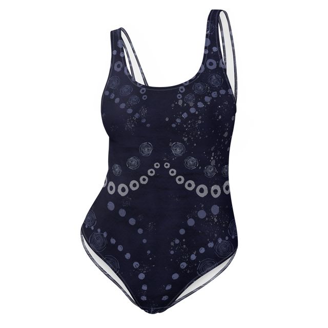 Swimsuit / Yoga Suit - Indigo ADIRE