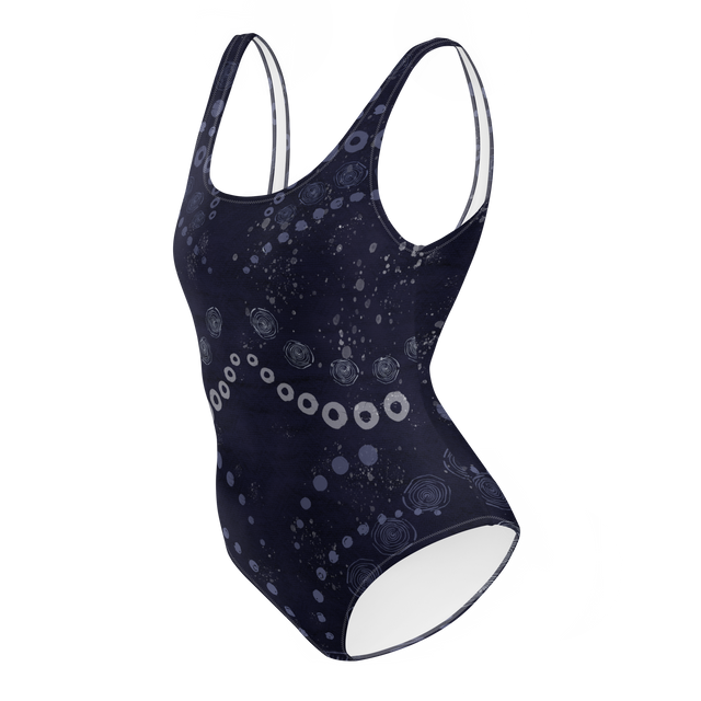 Swimsuit / Yoga Suit - Indigo ADIRE
