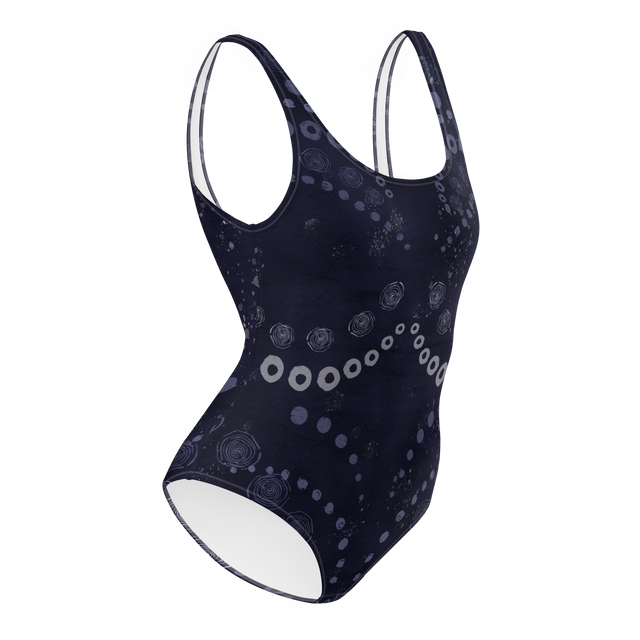 Swimsuit / Yoga Suit - Indigo ADIRE