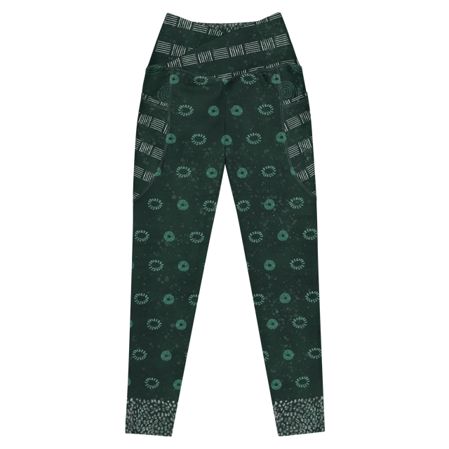 Crisscross Compression Leggings - Elu ALABERE