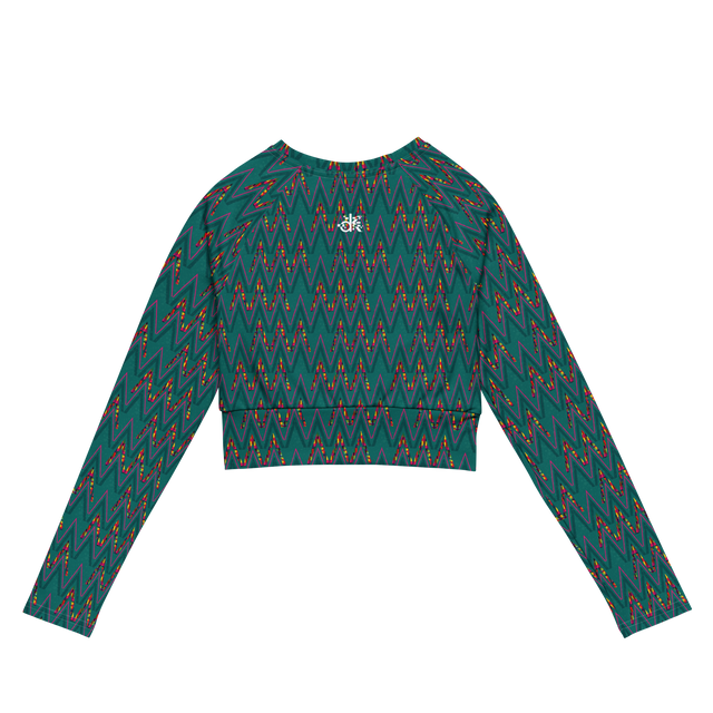 Sporty Crop Top - KubaNival ZigZag