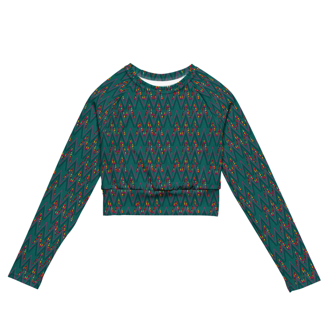 Sporty Crop Top - KubaNival ZigZag