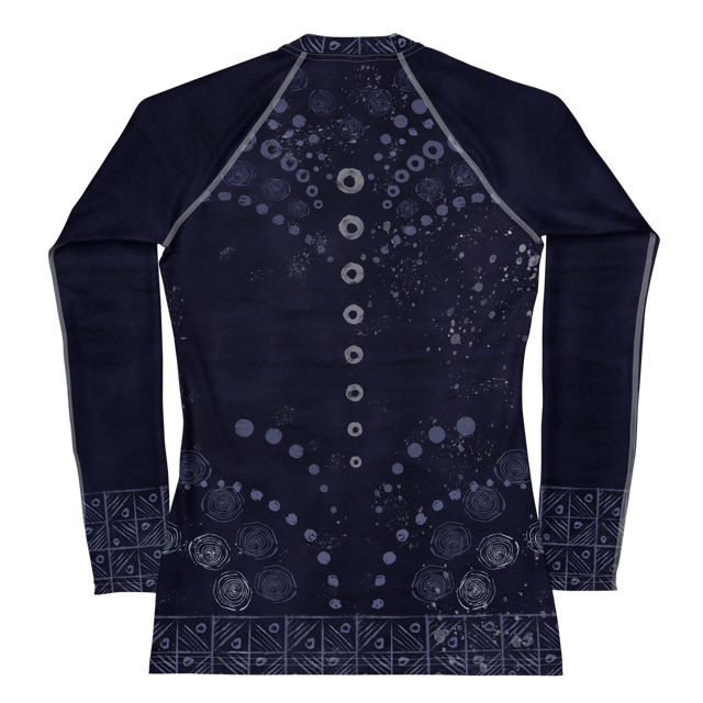 Rash Guard - Indigo ADIRE