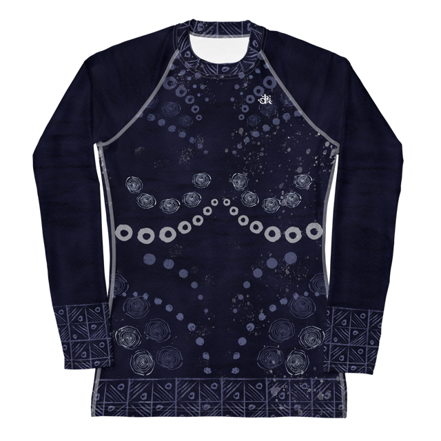 Rash Guard - Indigo ADIRE