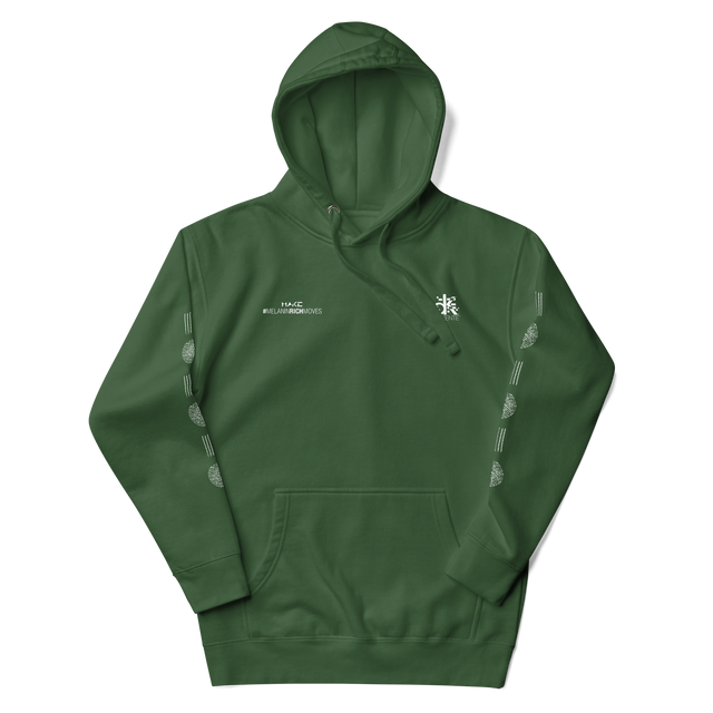 Melanin-Rich Moves Cotton Hoodie