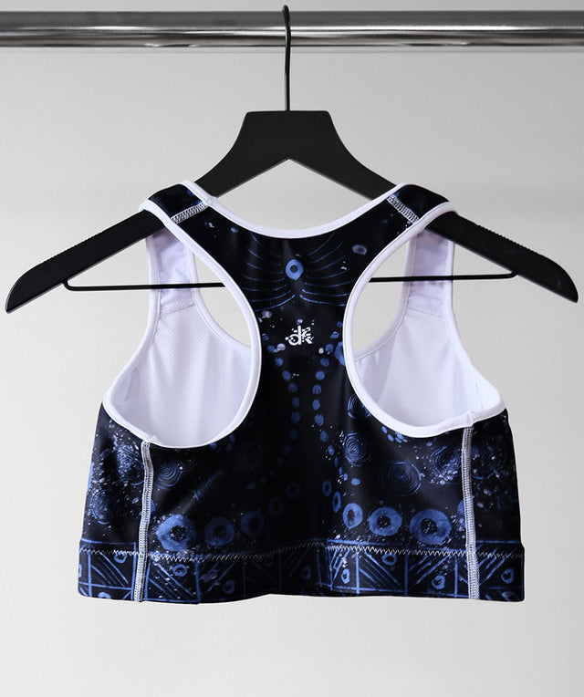Yoga Bra - Indigo ADIRE