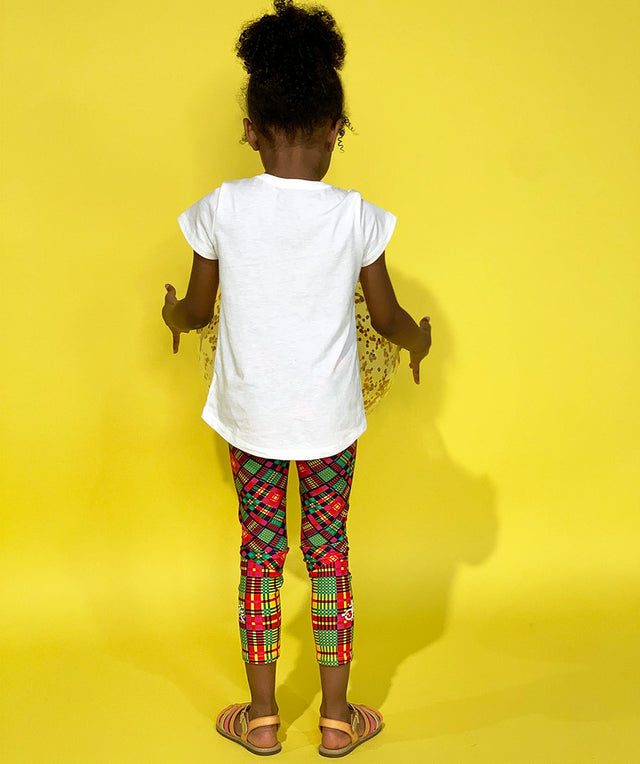 Young Yogi Leggings - Kubanival Madras Mix