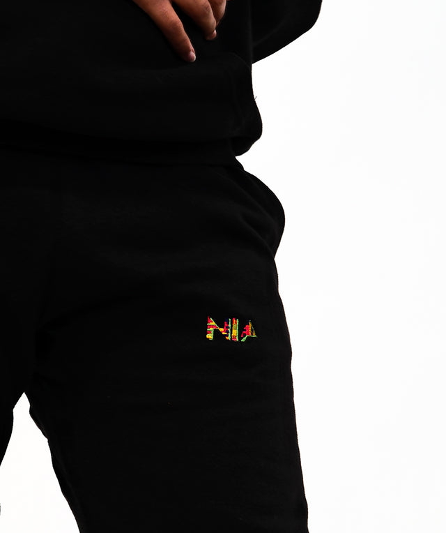 King & Queen Kwanzaa Sweatpants - Nia