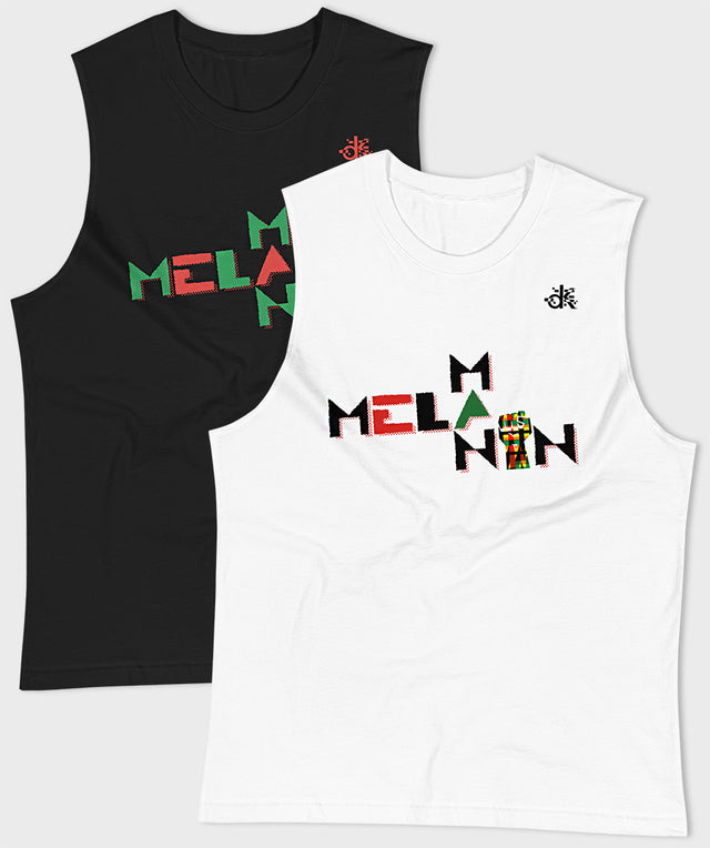 Melanin Man Muscle Tee