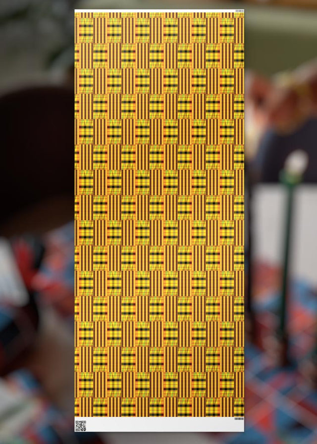 Gift Wrap - Leopard Sun