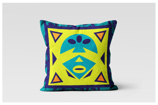 Square Pillowcase - Bahia Beach