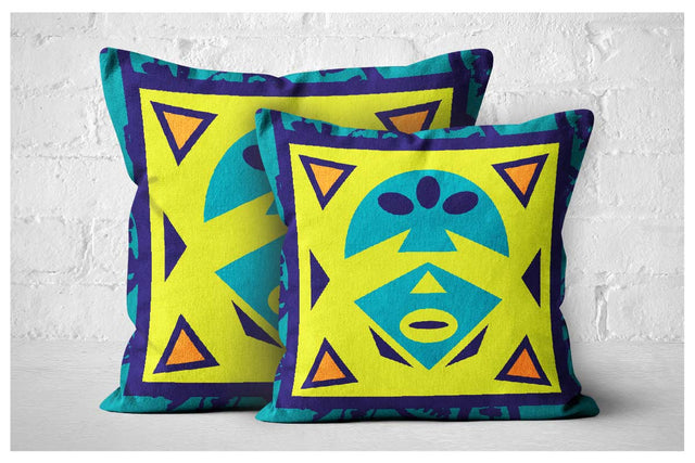 Square Pillowcase - Bahia Beach