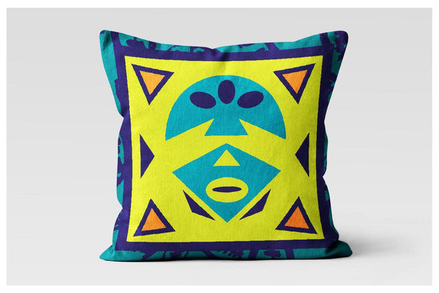 Square Pillowcase - Bahia Beach