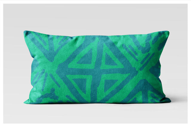 Lumbar Pillowcase - Kuba Diamonds