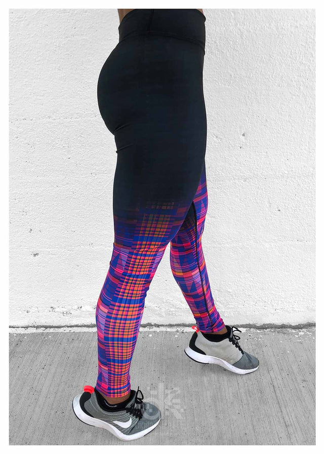 High-Waist Leggings Autumn Amethyst