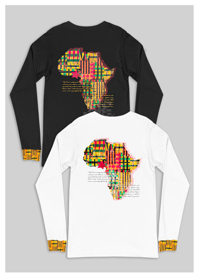 African LINEAGE Graphic Tee - Long Sleeve