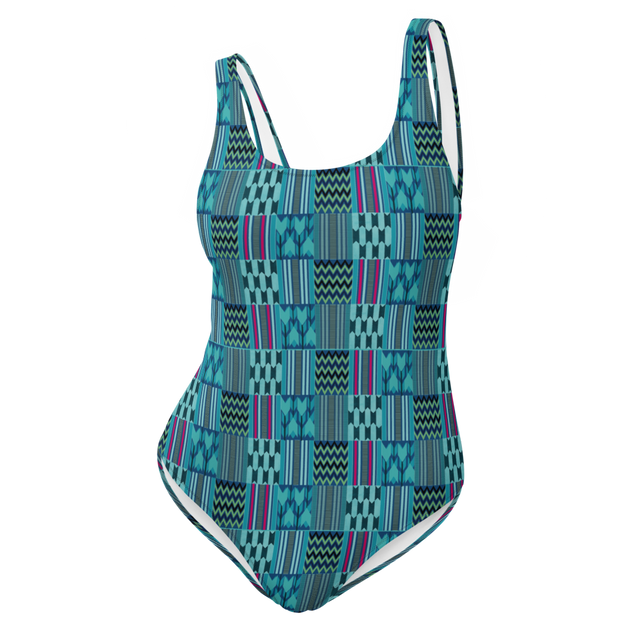 Swimsuit / Yoga Suit in NativeTeal