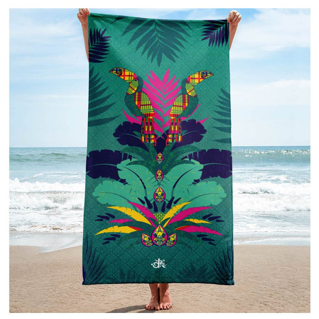 Beach Towel, KubaNival Tropikal