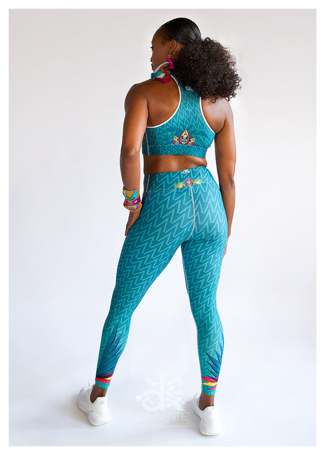 High-Waist Yoga Leggings, KubaNival