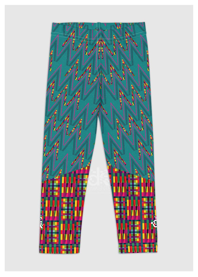 Young Yogi Leggings - Kubanival Zig Zag