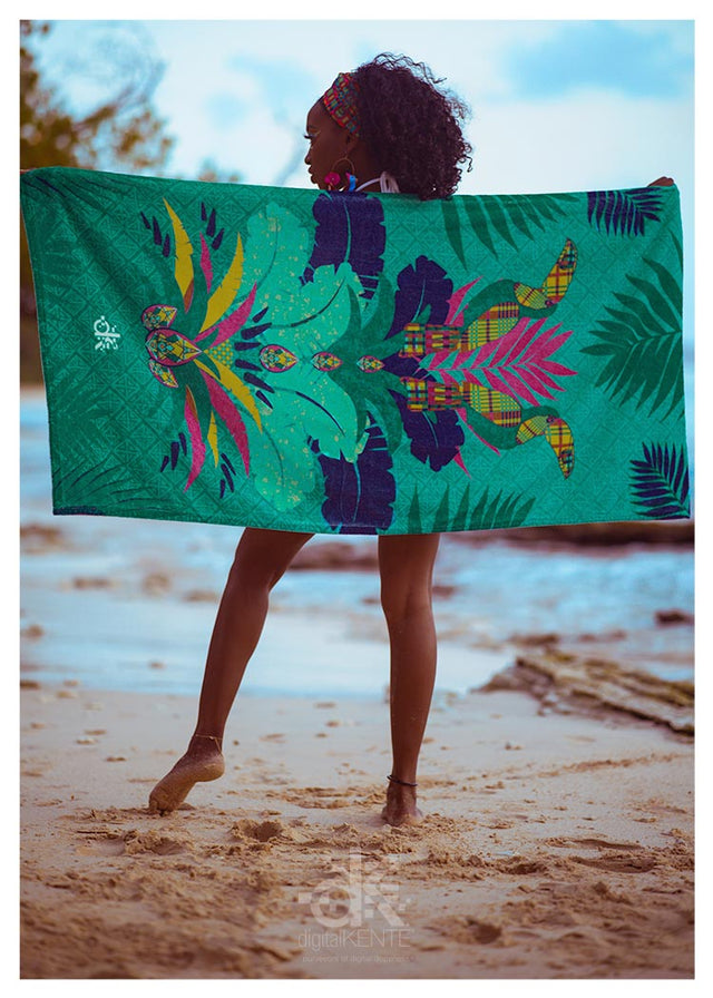 Beach Towel, KubaNival Tropikal