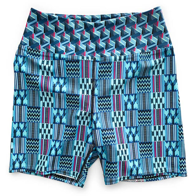 High-Waist Biker Shorts - All Prints