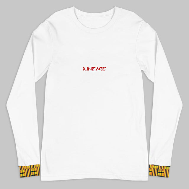 African LINEAGE Graphic Tee Long Sleeve, Sample Sale