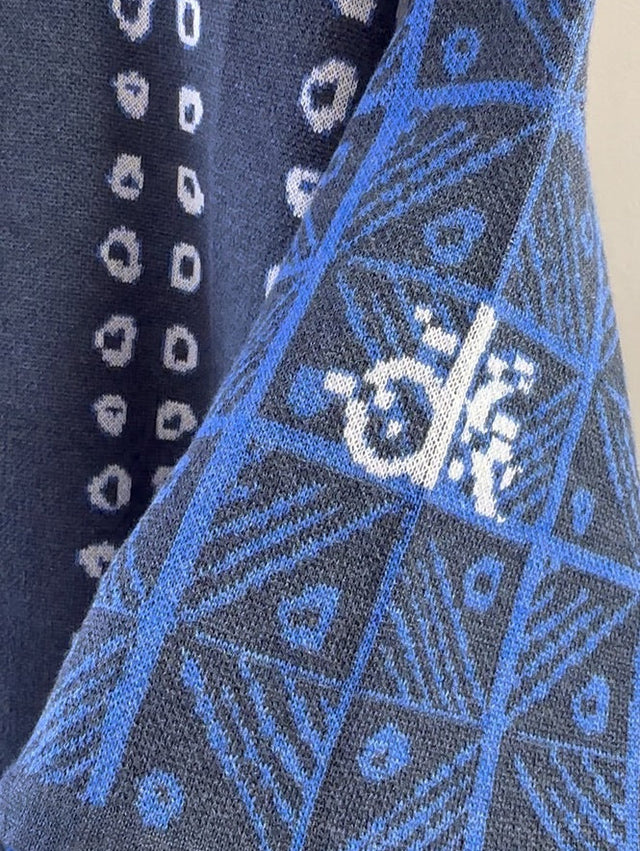 Sweater Tee in Indigo ADIRE