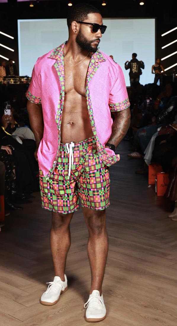 Button Up Beach Shirt, KubaNival Madras