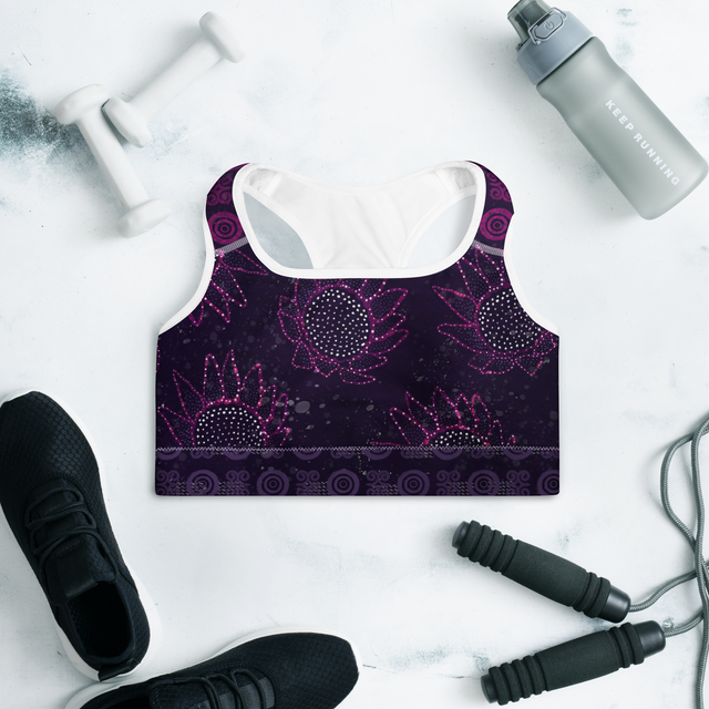 Yoga Bra - Royal BATIK