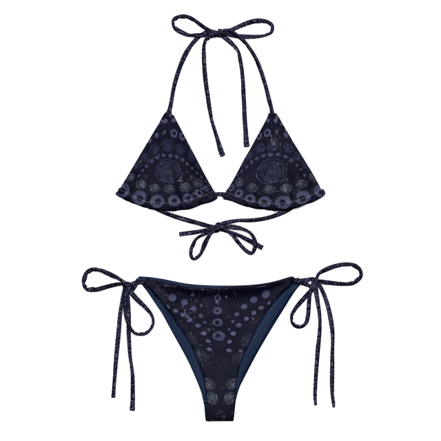 String Bikini - Indigo ADIRE