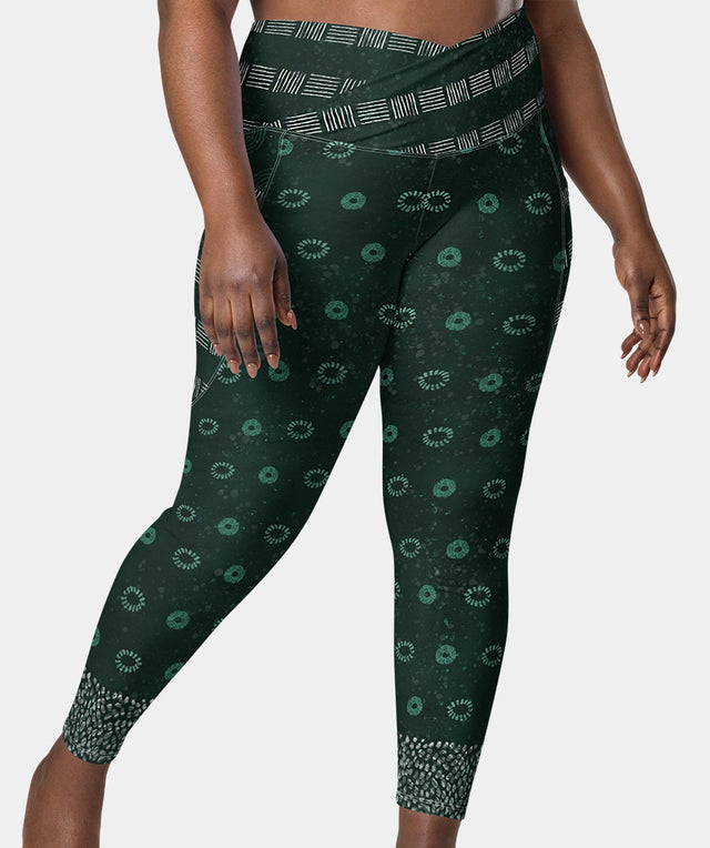 Crisscross Compression Leggings - Elu ALABERE