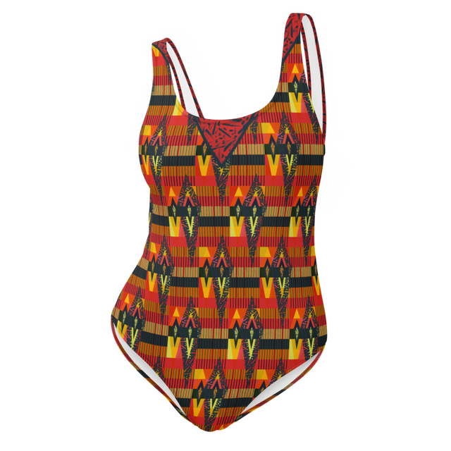 Yoga suit / Swimsuit in NavajoPalm