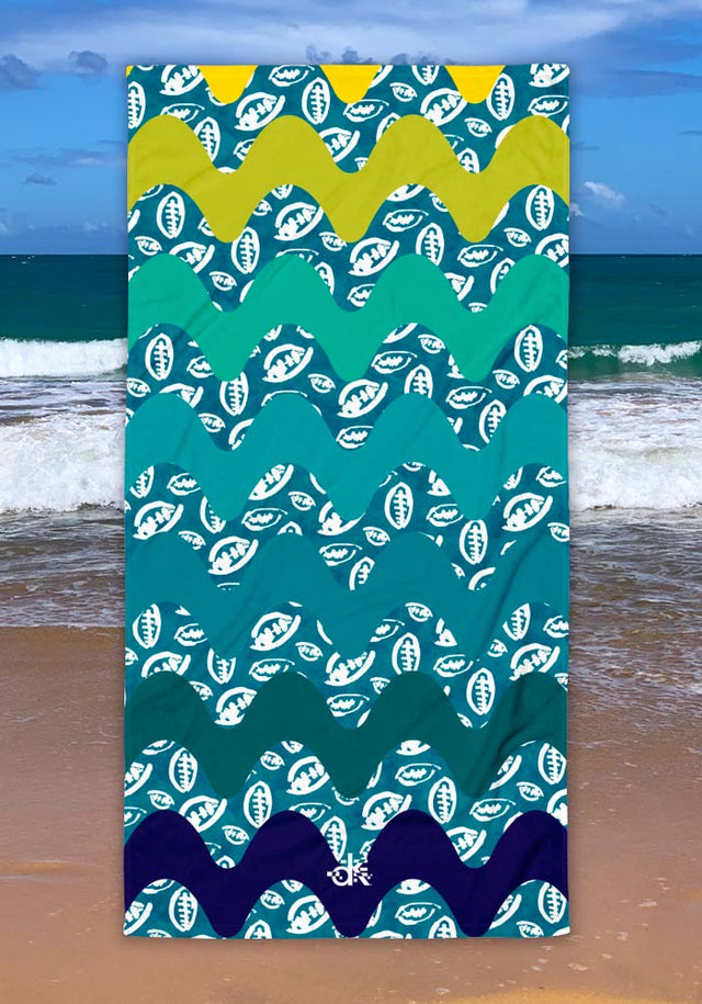 Beach Towel, Bahia Beach Wave