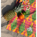 Beach Towel, Tropical Palms Kente