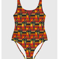 Swimsuit / Yoga Suit in NavajoPalm
